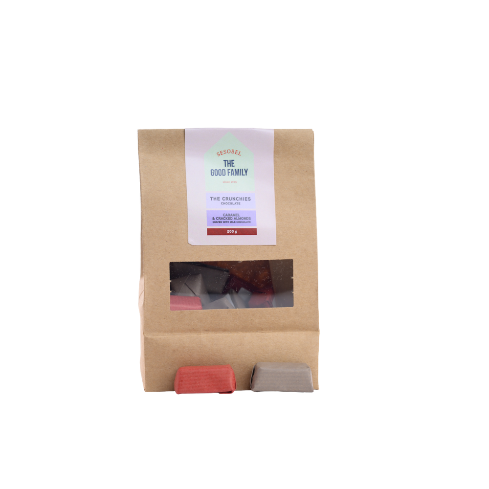 Caramel & Cracked Almonds