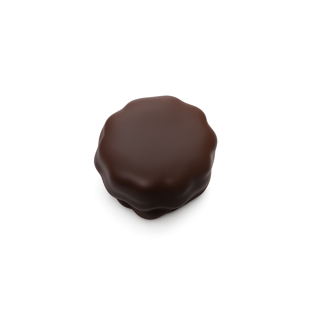 Sablé Dipped in Dark Chocolate