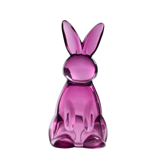 Sitting Glass Bunny