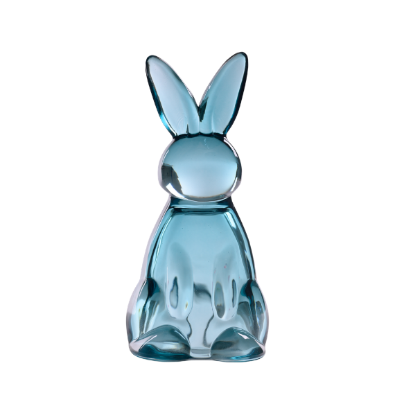 Sitting Glass Bunny