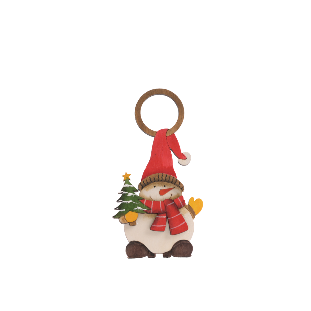 Christmas Hanger Santa Claus & Snowman