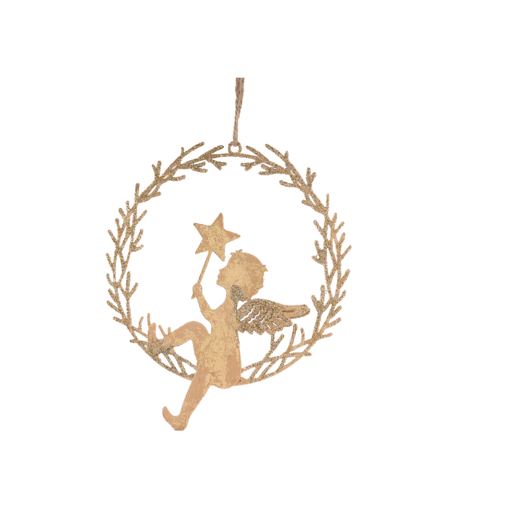 Christmas Hanger Gold Angel