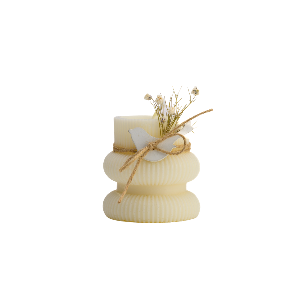 Stripe Candle