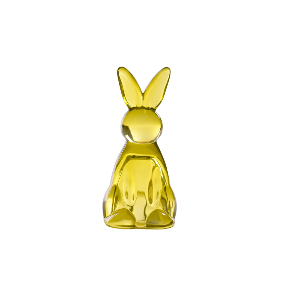 Sitting Glass Bunny
