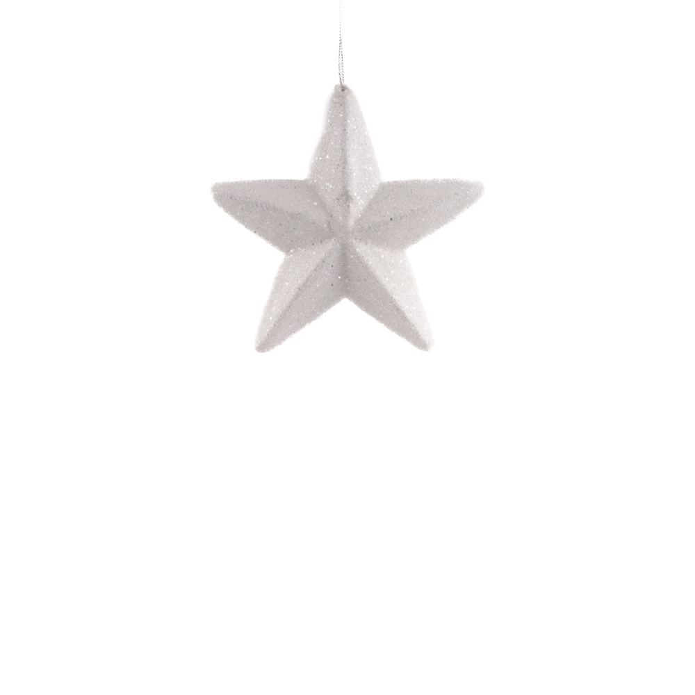 Hanging White Star ( Small)
