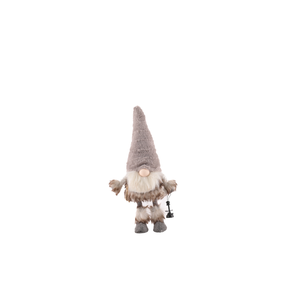 Textile Gnome Felt, Standing,Wiggling