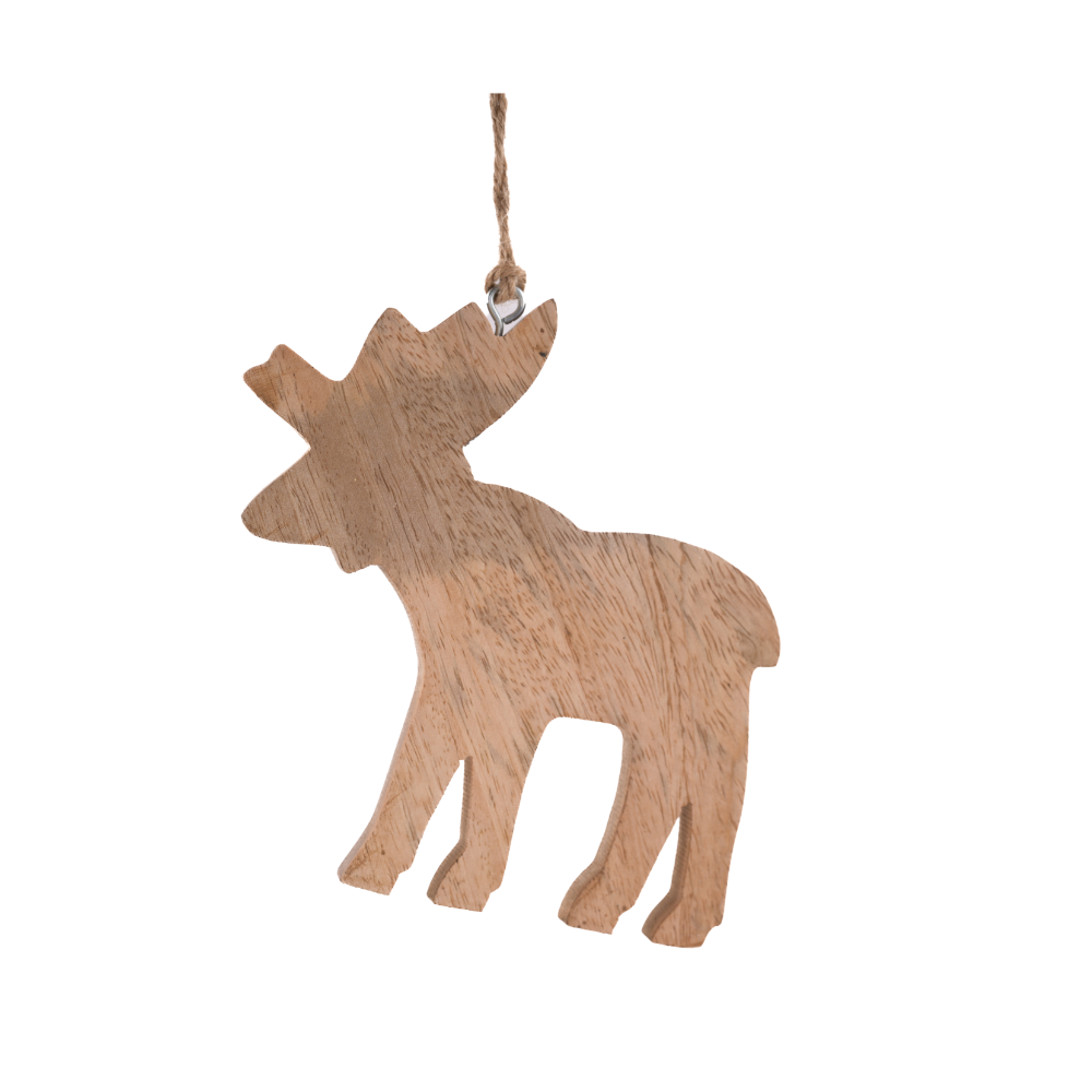 Mango Wooden Hanger Deer