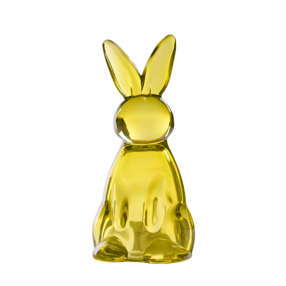 Sitting Glass Bunny