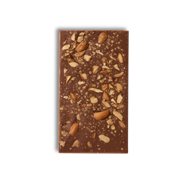Milk Chocolate With Cracked Almonds